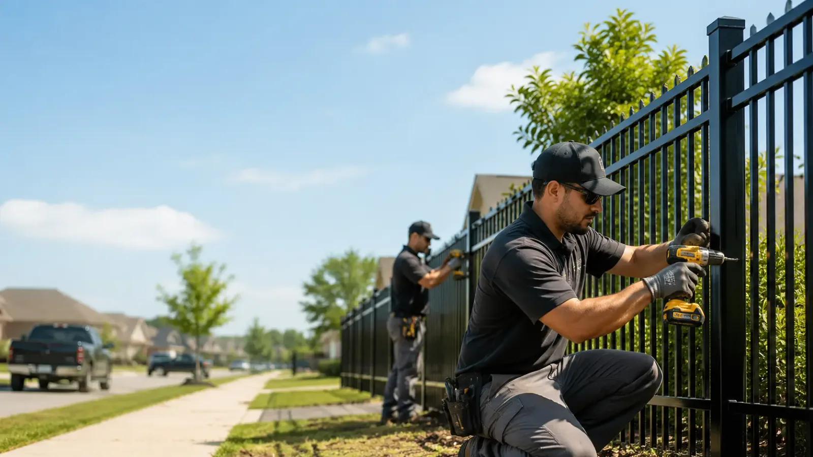 Metal Fence Installation in Murray, NE